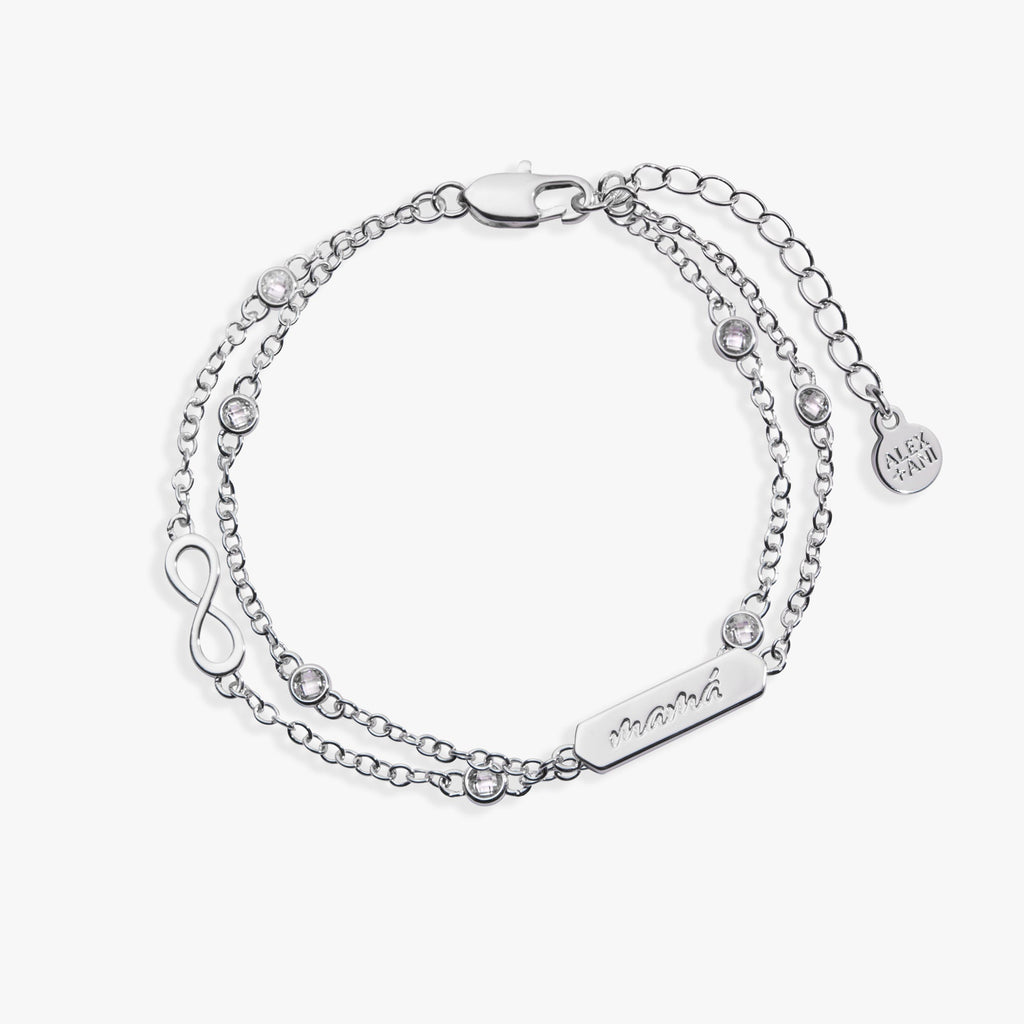 Mamá Infinity Chain Double Strand Bracelet - WONDERWALL