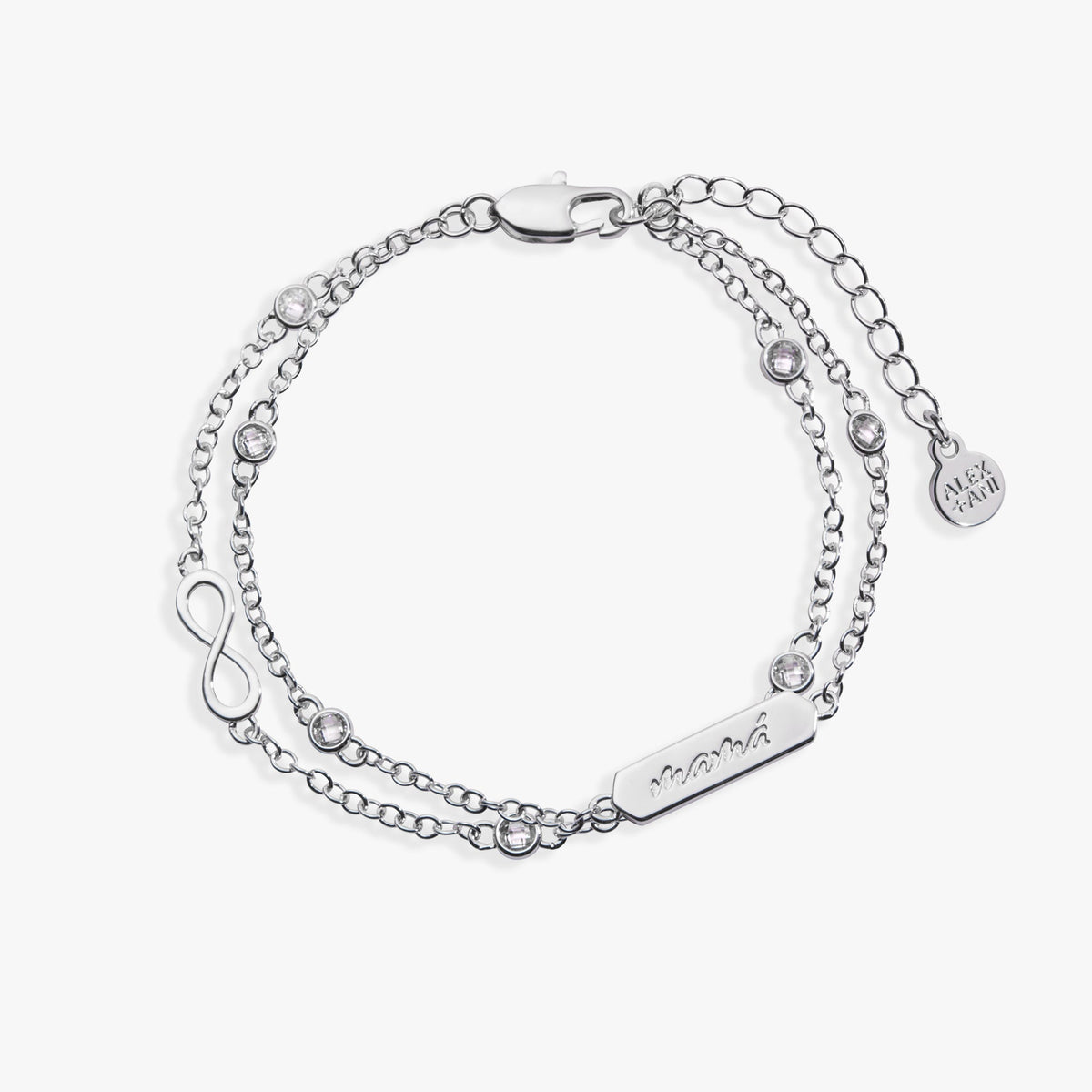 Mamá Infinity Chain Double Strand Bracelet - WONDERWALL