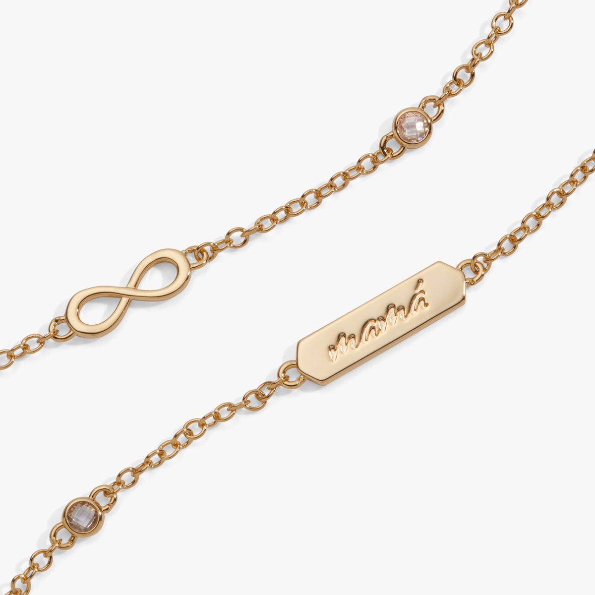 Mamá Infinity Chain Double Strand Bracelet - WONDERWALL