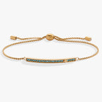 March Everyday Birthstone Pave Bolo Bracelet - WONDERWALL
