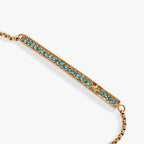 March Everyday Birthstone Pave Bolo Bracelet - WONDERWALL
