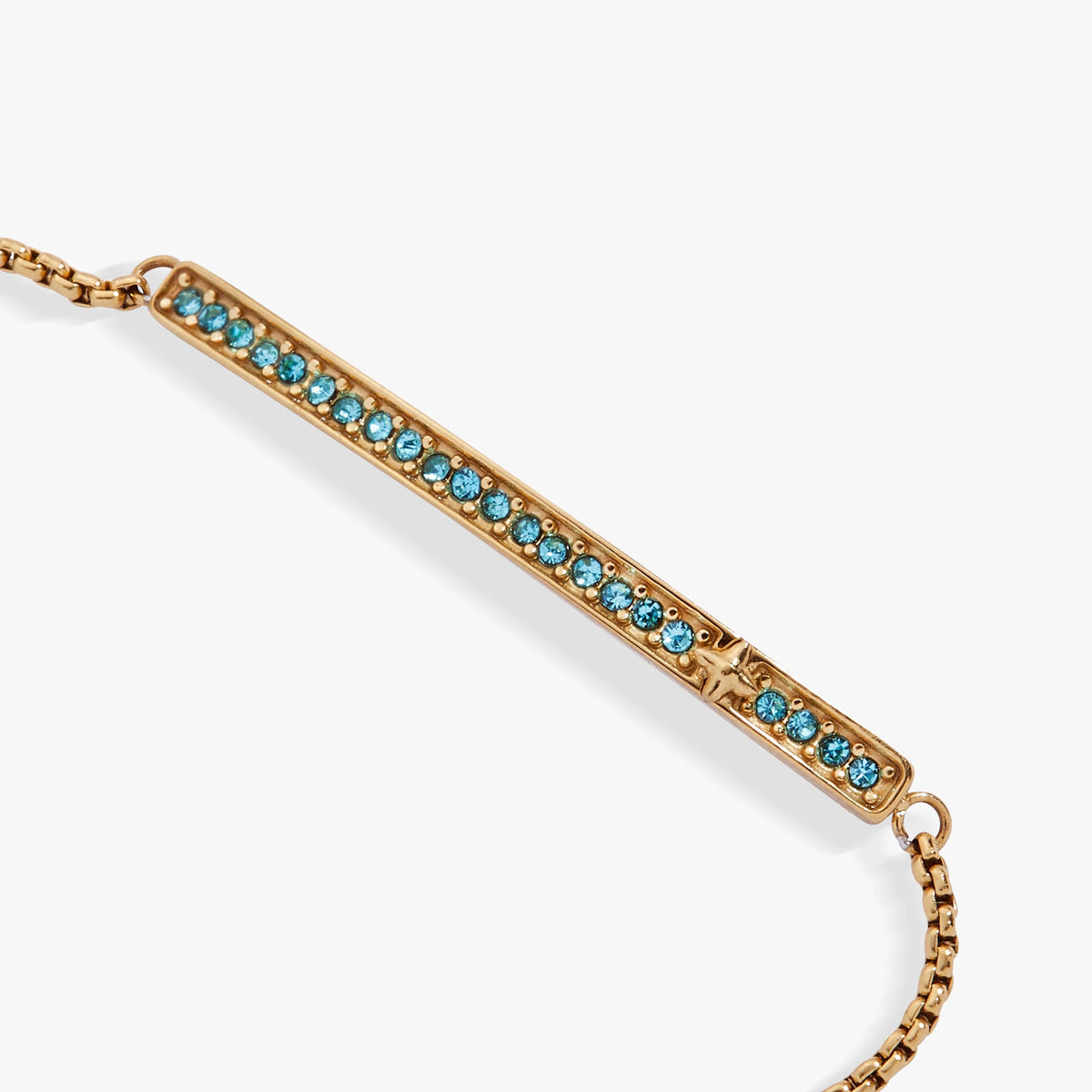 March Everyday Birthstone Pave Bolo Bracelet - WONDERWALL