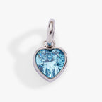 March 'Faith' Heart Birthstone Charm - WONDERWALL