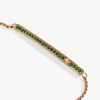 May Everyday Birthstone Pave Bolo Bracelet - WONDERWALL