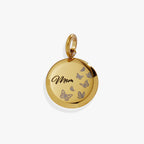 Mom Butterfly Disc Charm - WONDERWALL