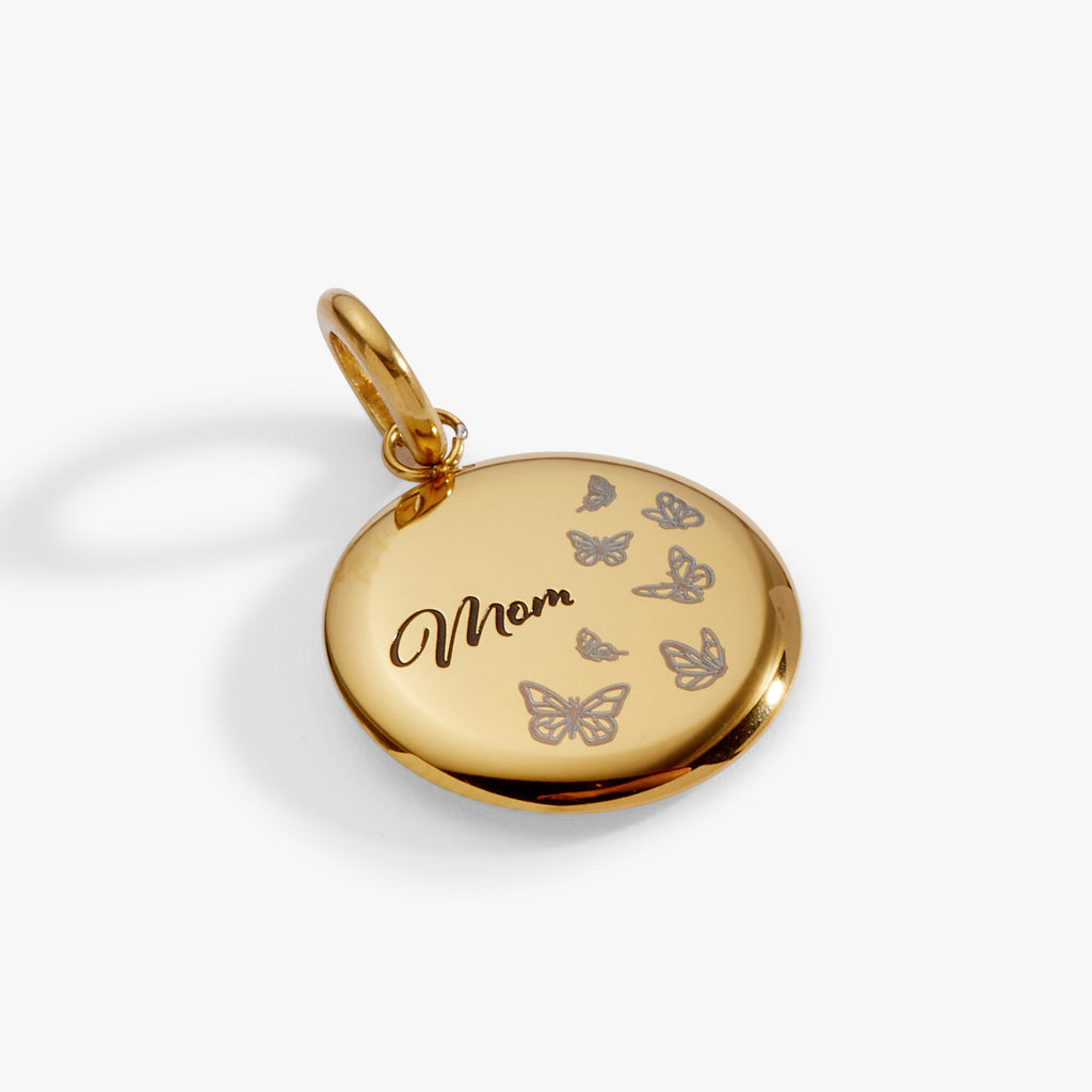 Mom Butterfly Disc Charm - WONDERWALL