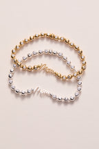 Mom Elongated Crystal Stretch Bracelet - WONDERWALL
