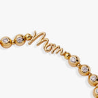Mom Elongated Crystal Stretch Bracelet - WONDERWALL