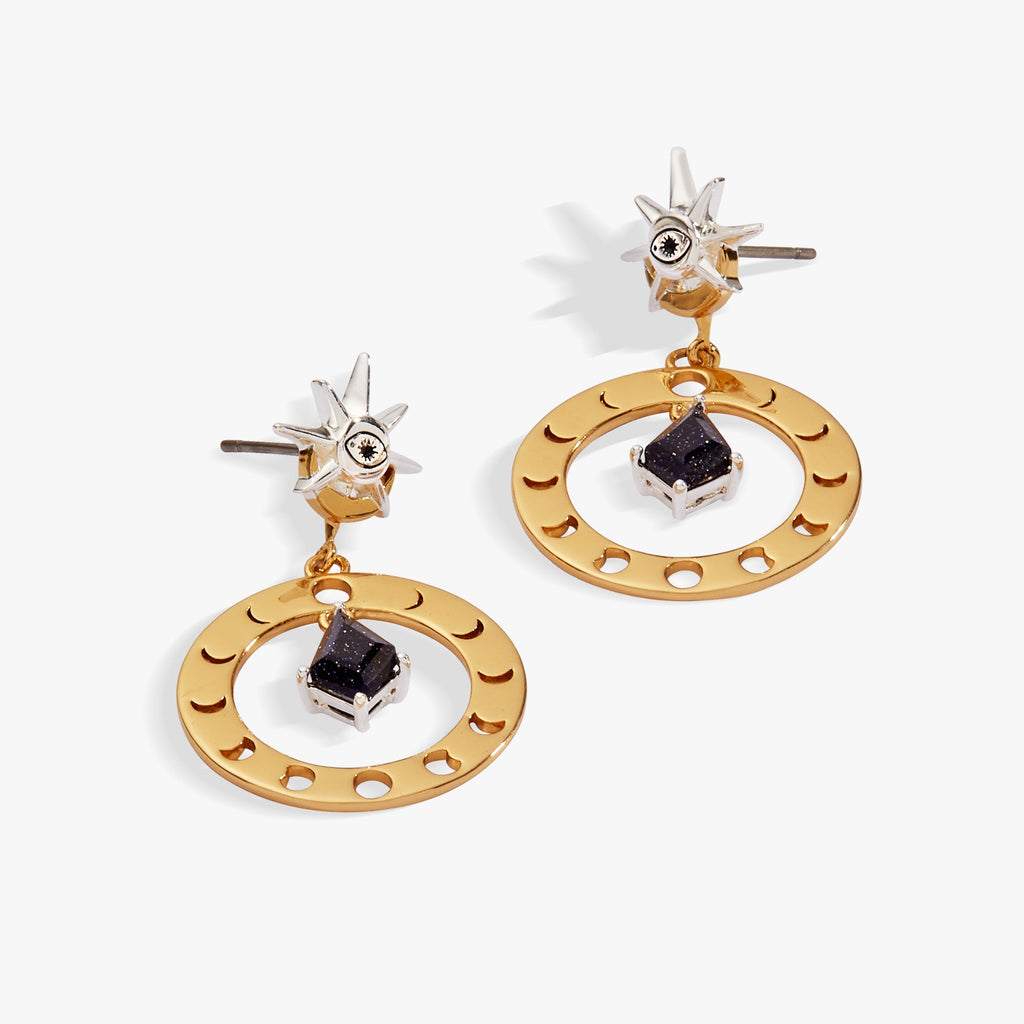 Moon Phase Statement Earring - WONDERWALL