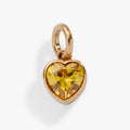 November 'Balance' Heart Birthstone Charm - WONDERWALL