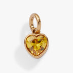 November 'Balance' Heart Birthstone Charm - WONDERWALL