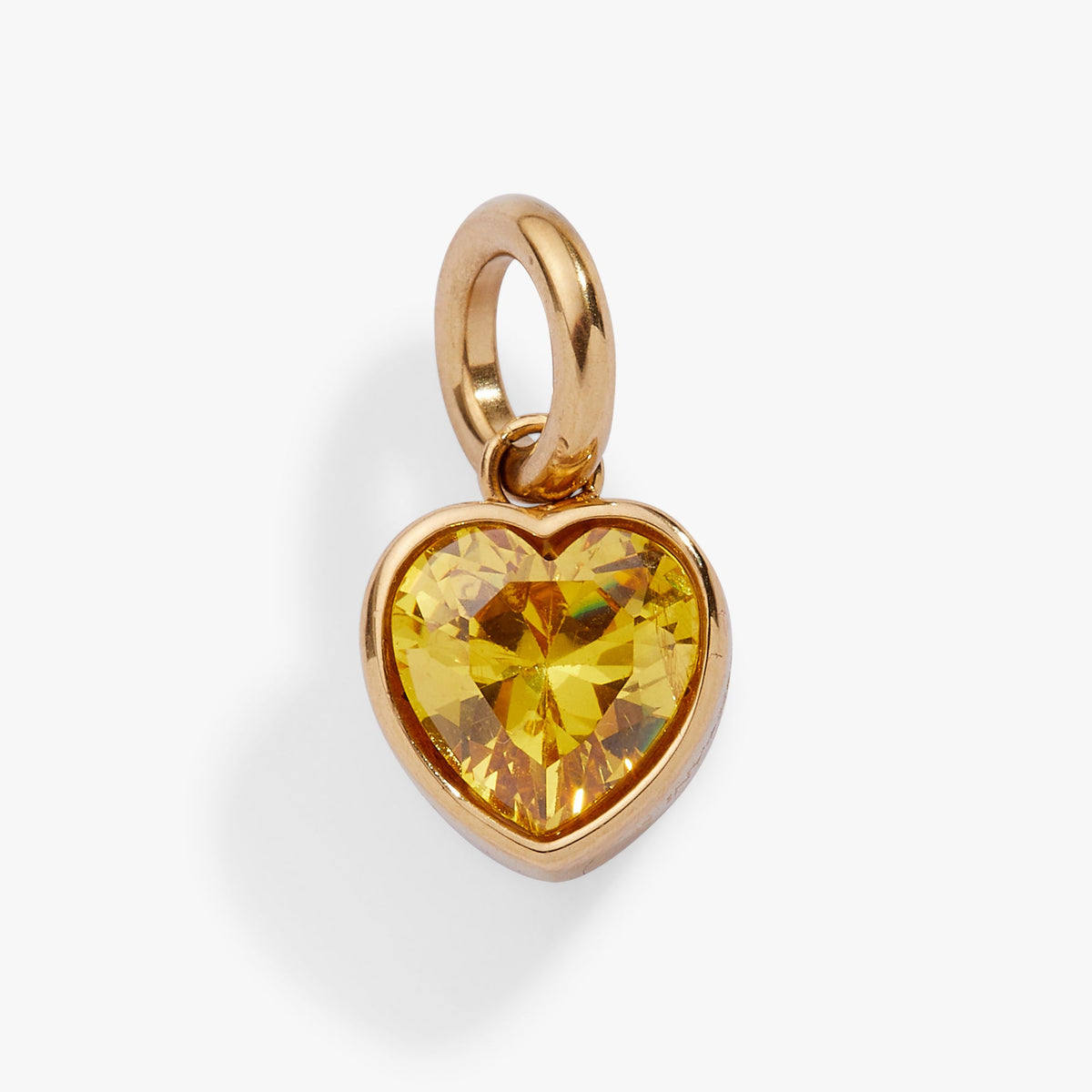 November 'Balance' Heart Birthstone Charm - WONDERWALL