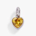 November 'Balance' Heart Birthstone Charm - WONDERWALL