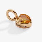 November 'Balance' Heart Birthstone Charm - WONDERWALL