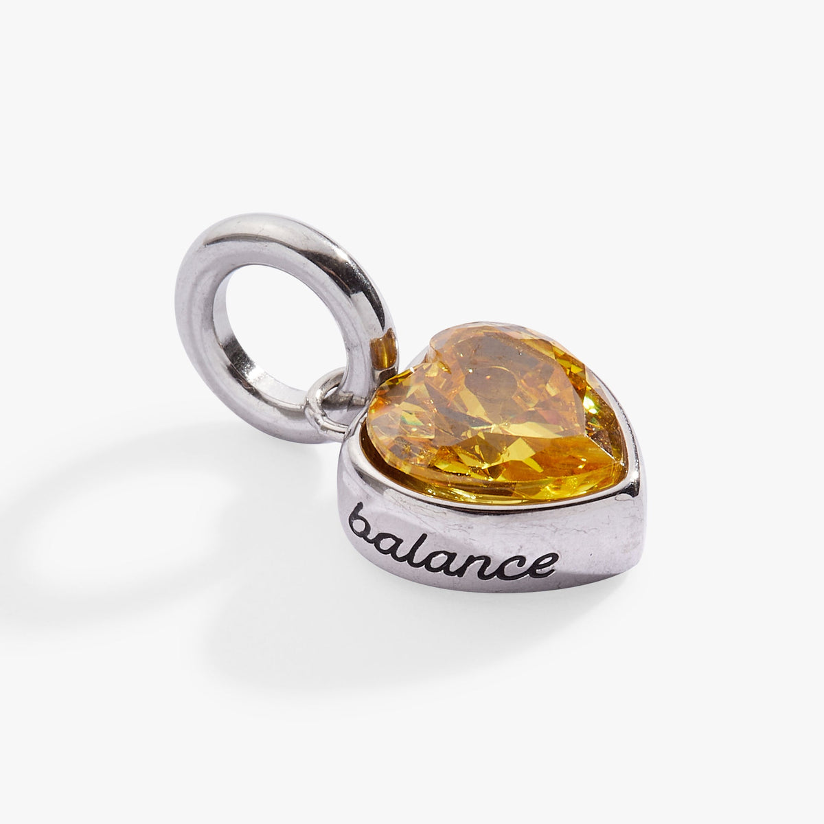 November 'Balance' Heart Birthstone Charm - WONDERWALL
