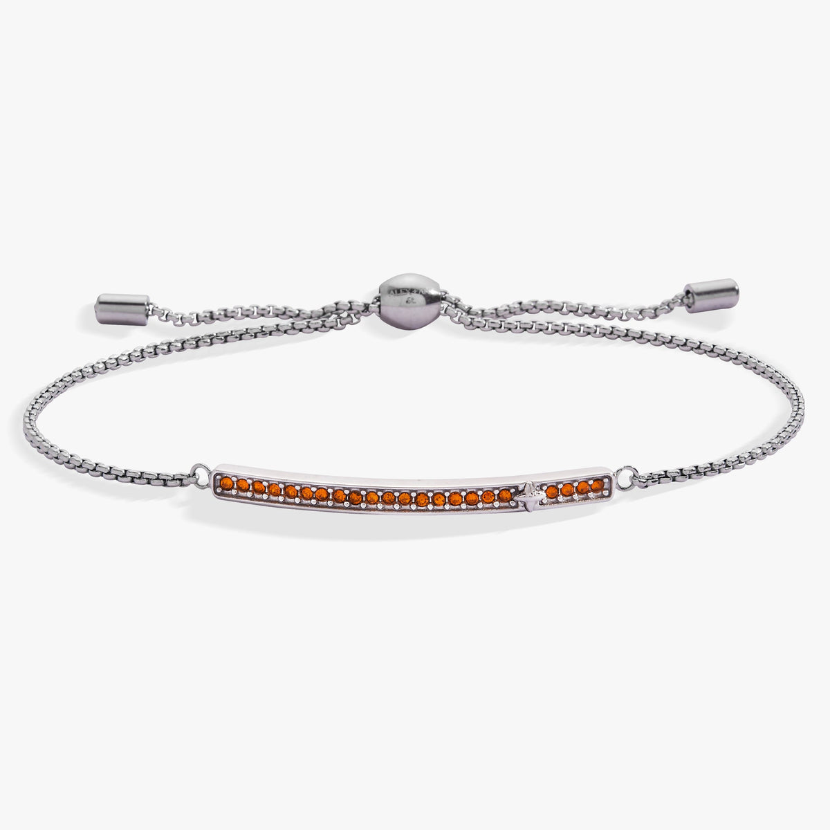 November Everyday Birthstone Pave Bolo Bracelet - WONDERWALL