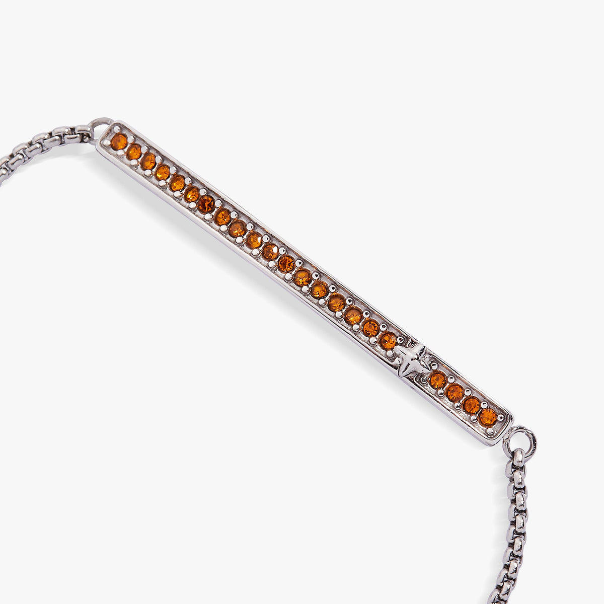 November Everyday Birthstone Pave Bolo Bracelet - WONDERWALL