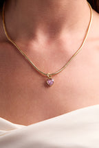 October 'Serenity' Heart Birthstone Charm - WONDERWALL