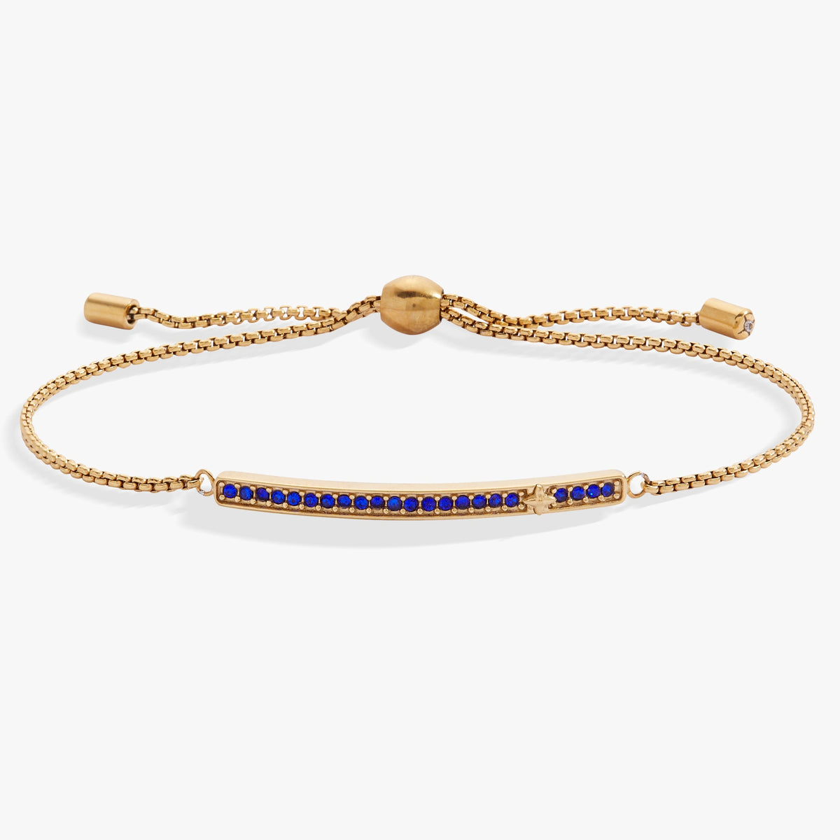 September Everyday Birthstone Pave Bolo Bracelet - WONDERWALL