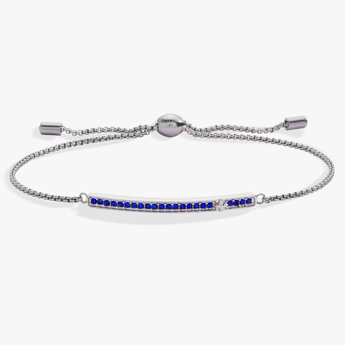 September Everyday Birthstone Pave Bolo Bracelet - WONDERWALL