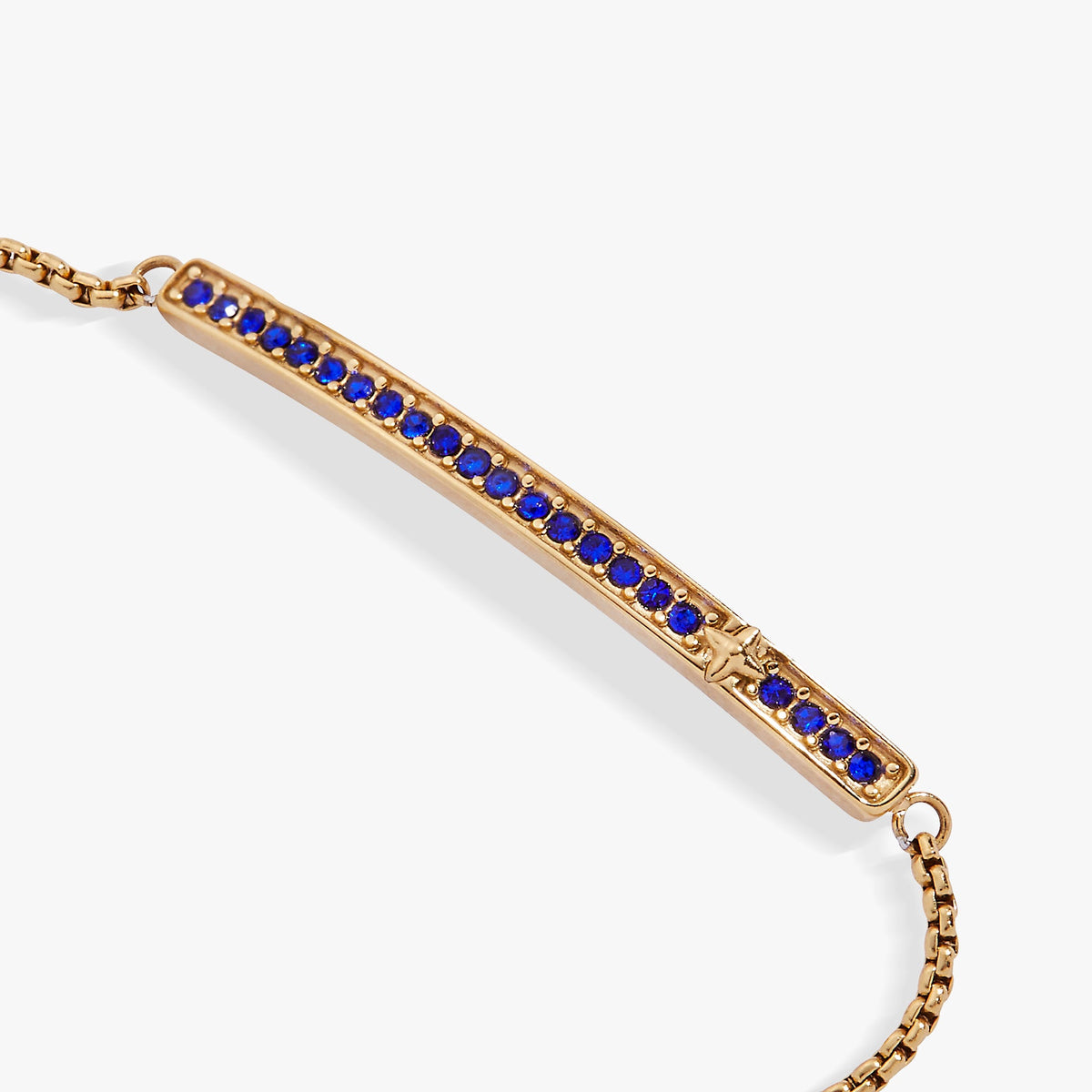 September Everyday Birthstone Pave Bolo Bracelet - WONDERWALL