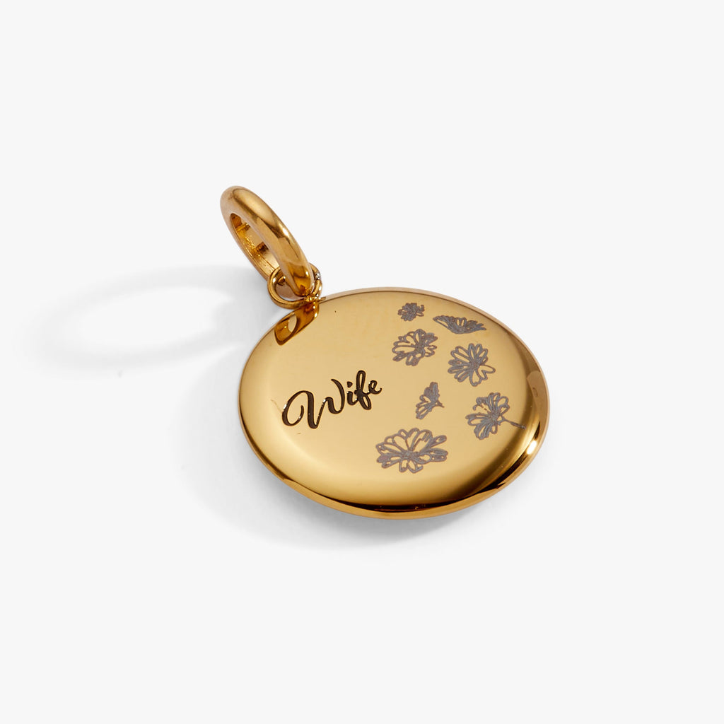 Wife Flower Disc Charm - WONDERWALL
