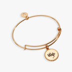 Wife 'True Love Stories Never Have Endings' Charm Bangle - WONDERWALL