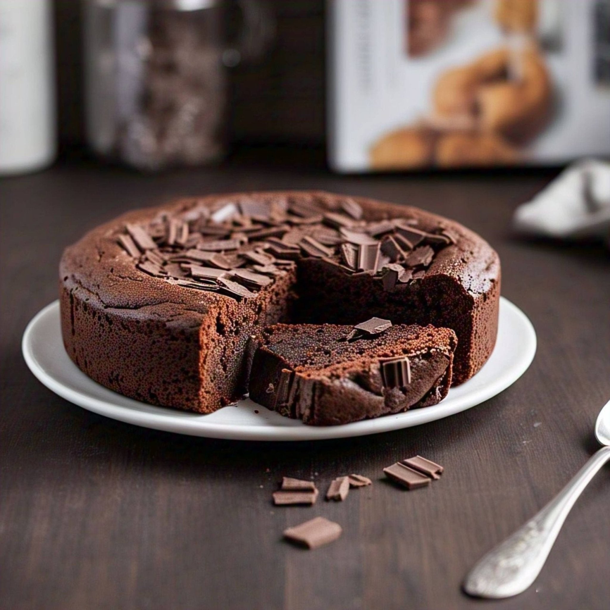 Andy Anand Triple Chocolate Cake, 9 - Inch, 2.6 lb – Decadent & Delicious, Made Fresh Daily, Birthday, Valentine's & Anniversary Gift Box