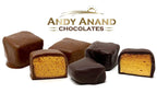 Andy Anand Belgian Milk Chocolate Honeycomb Sponge, 1 lb – Handcrafted Gourmet Gift Box, Luxurious for Birthday & Special Occasions