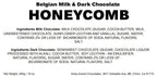 Andy Anand Belgian Milk Chocolate Honeycomb Sponge, 1 lb – Handcrafted Gourmet Gift Box, Luxurious for Birthday & Special Occasions