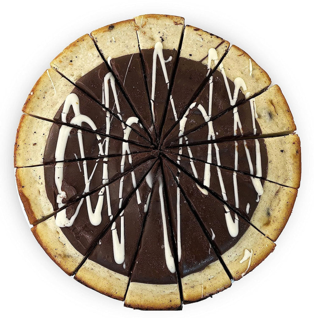 Andy Anand Cookies & Cream Cheesecake, 9 - Inch, 2 lb – Hand - Baked NY - Style, Real California Cream Cheese, No Preservatives, Birthday Gift