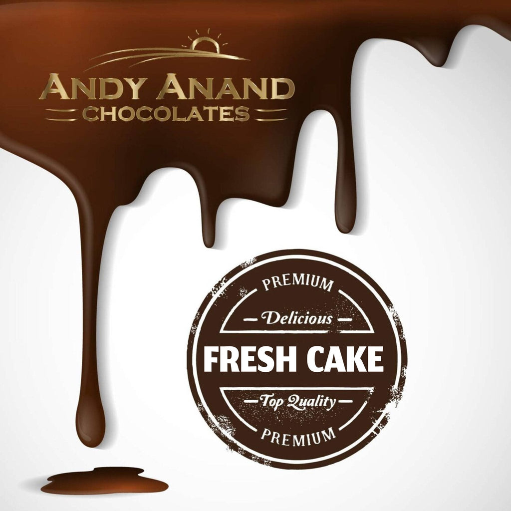 Andy Anand Sugar - Free Keto Caramel Pistachio Cake, 9 - Inch, 2 lb – Low - Carb, All - Natural, No Preservatives, Diabetic - Friendly Birthday Gift