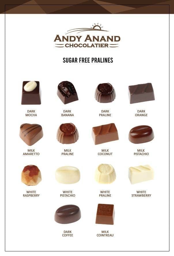 Andy Anand Sugar - Free & Gluten - Free Belgian Chocolate Truffles, 15 pc – Assorted Flavors, Diabetic - Friendly, Birthday & Valentine's Gift