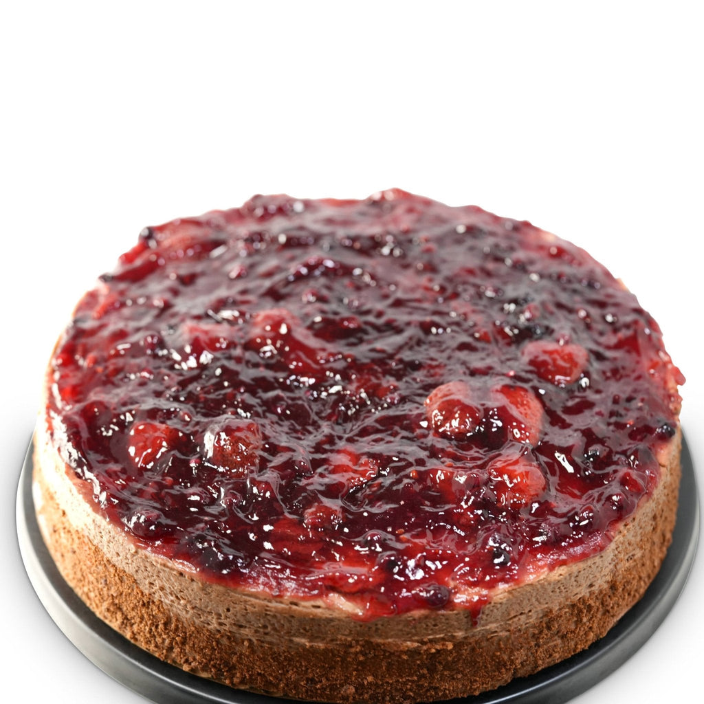Andy Anand Sugar - Free Chocolate Wildberry Mousse Cake, 3 lb – Keto & Diabetic - Friendly, Freshly Baked, No Preservatives, Birthday Gift Box