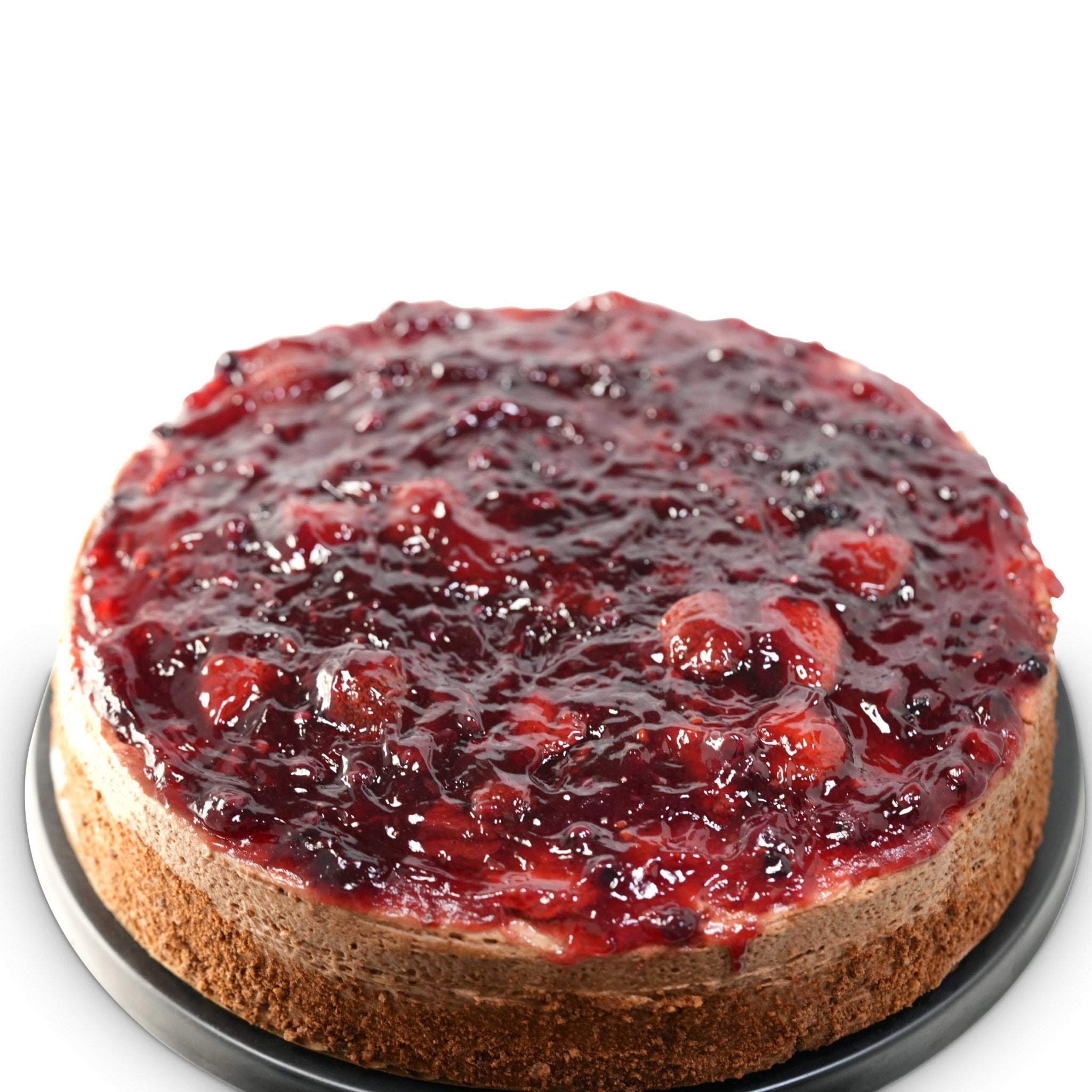 Andy Anand Sugar - Free Chocolate Wildberry Mousse Cake, 3 lb – Keto & Diabetic - Friendly, Freshly Baked, No Preservatives, Birthday Gift Box