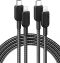 Anker <b>310</b> USB-C to Lightning Cable (6 ft, 2-Pack) - WONDERWALL