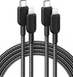 Anker <b>310</b> USB-C to Lightning Cable (6 ft, 2-Pack) - WONDERWALL