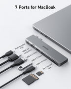 Anker <b>547</b> USB-C Hub (7-in-2, for MacBook) - WONDERWALL