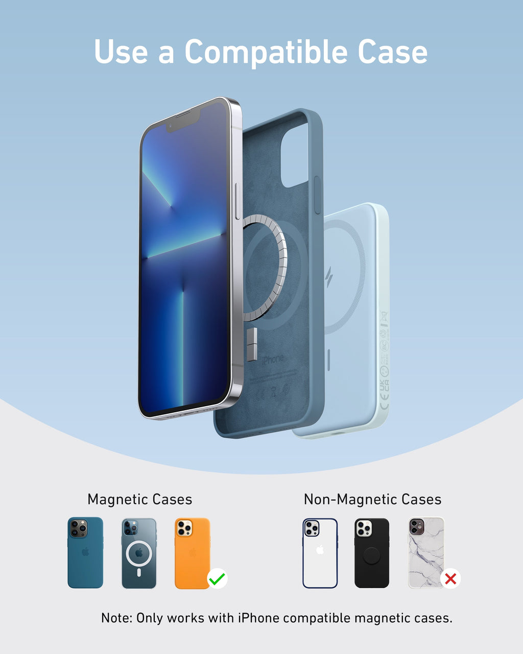 Anker <b>621</b> Magnetic Battery (MagGo) - WONDERWALL