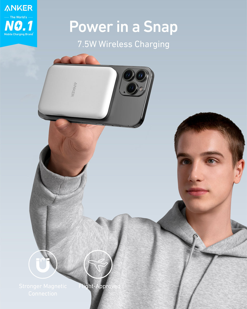 Anker <b>621</b> Magnetic Battery (MagGo) - WONDERWALL