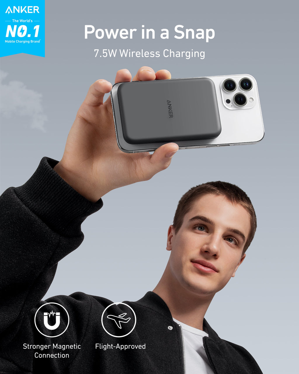 Anker <b>621</b> Magnetic Battery (MagGo) - WONDERWALL