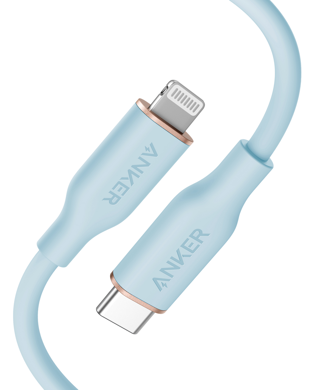 Anker <b>641</b> USB-C to Lightning Cable (Flow, Silicone) - WONDERWALL