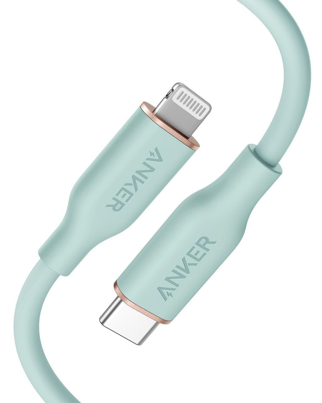 Anker <b>641</b> USB-C to Lightning Cable (Flow, Silicone) - WONDERWALL