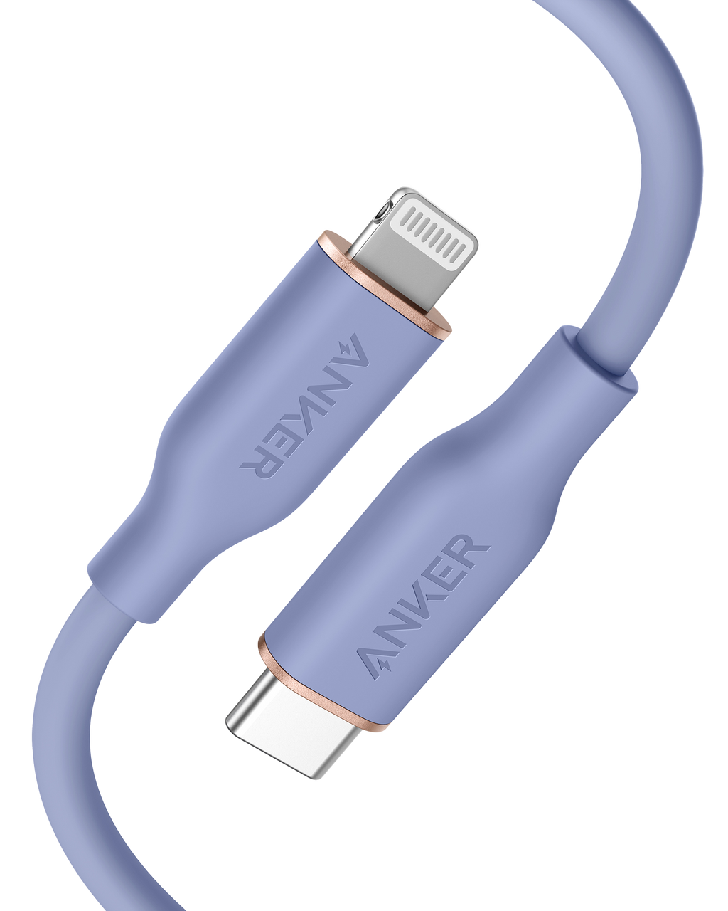 Anker <b>641</b> USB-C to Lightning Cable (Flow, Silicone) - WONDERWALL