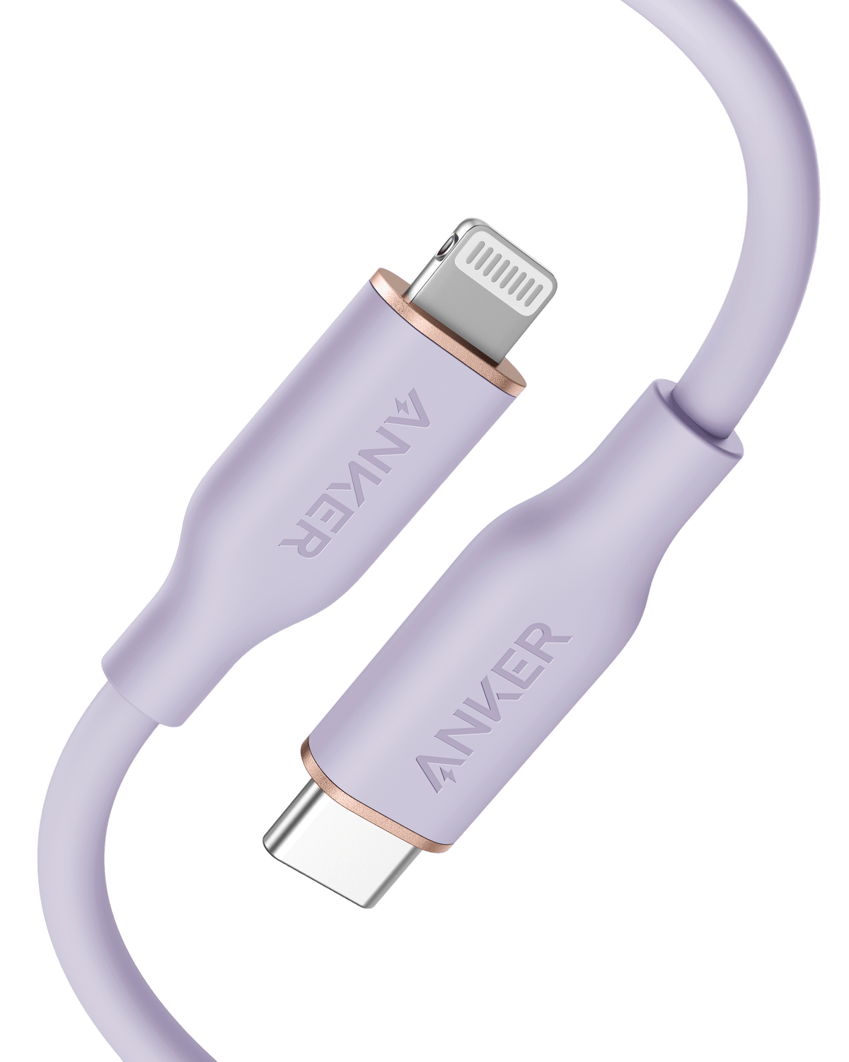 Anker <b>641</b> USB-C to Lightning Cable (Flow, Silicone) - WONDERWALL