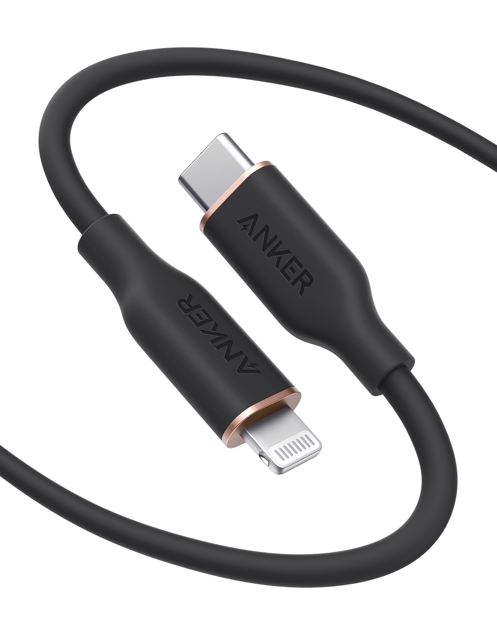 Anker <b>641</b> USB-C to Lightning Cable (Flow, Silicone) - WONDERWALL