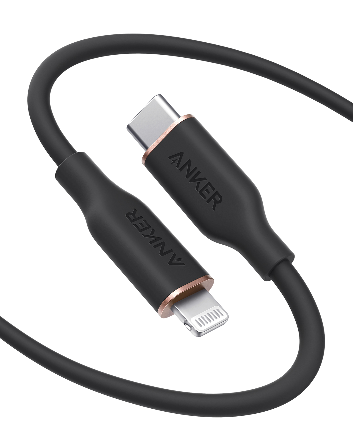 Anker <b>641</b> USB-C to Lightning Cable (Flow, Silicone) - WONDERWALL