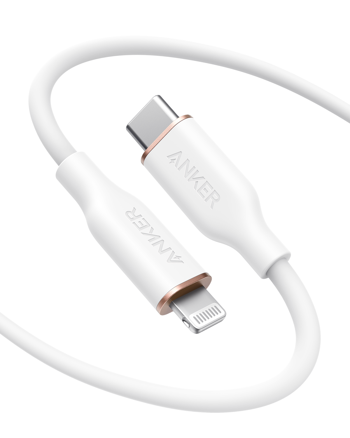 Anker <b>641</b> USB-C to Lightning Cable (Flow, Silicone) - WONDERWALL
