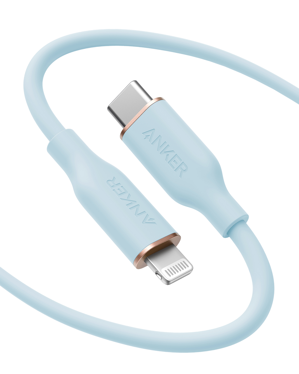 Anker <b>641</b> USB-C to Lightning Cable (Flow, Silicone) - WONDERWALL