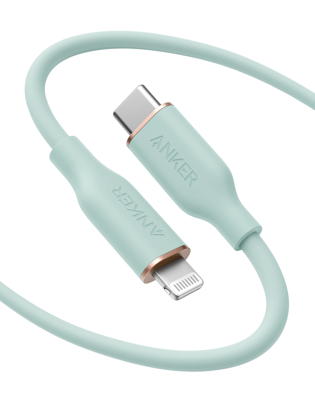 Anker <b>641</b> USB-C to Lightning Cable (Flow, Silicone) - WONDERWALL